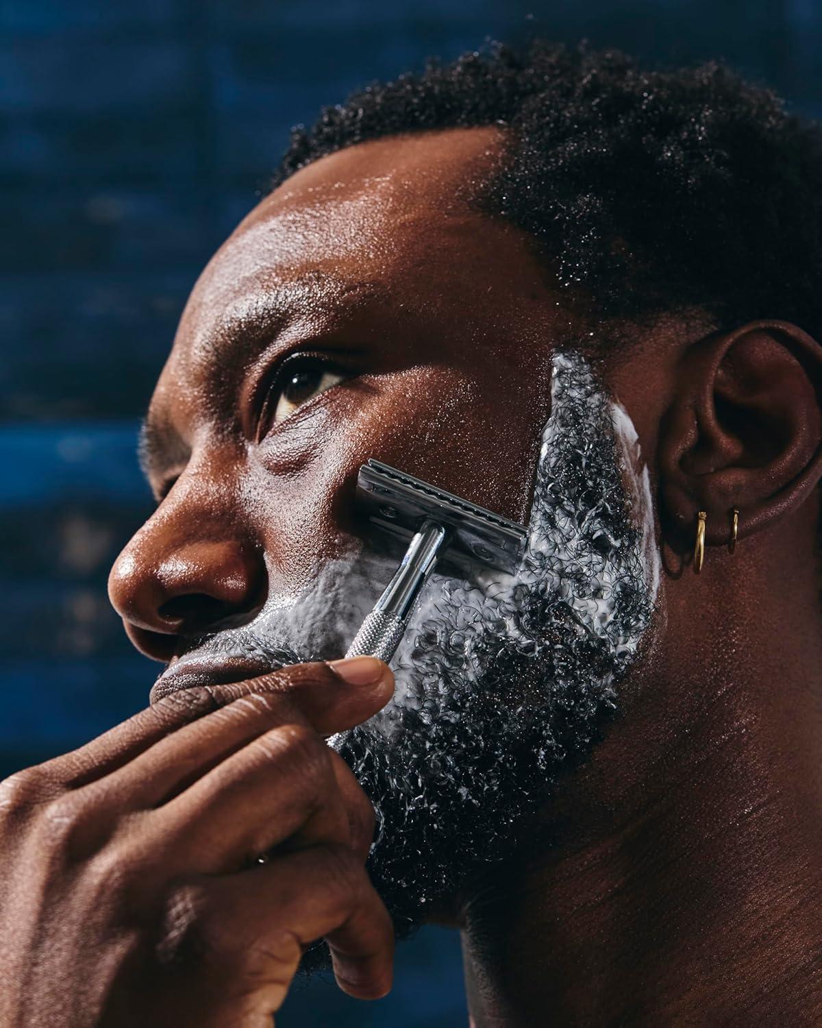 imageMALINGOETZ Chamomile Shave Cream Nourishing Shaving Cream with Wild Moroccan Chamomile Shea Butter Glycerin Squalane Smooth Close Shave for Face Body Vegan CrueltyFree 5 Fl Oz