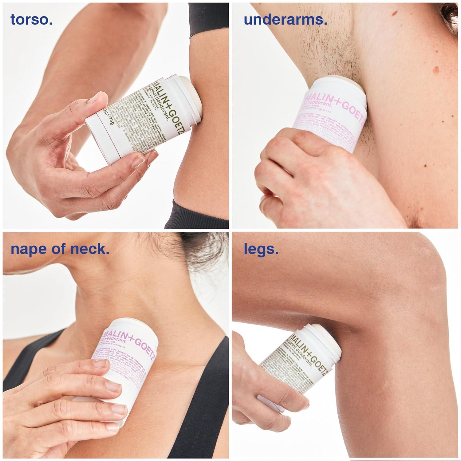 imageMalin  Goetz Deodorant  Men ampamp Womens Stick Deodorant Scented Deodorant for All Skin Types Natural Fragrance ampamp Color Aluminum Free Natural DeodorantOtto