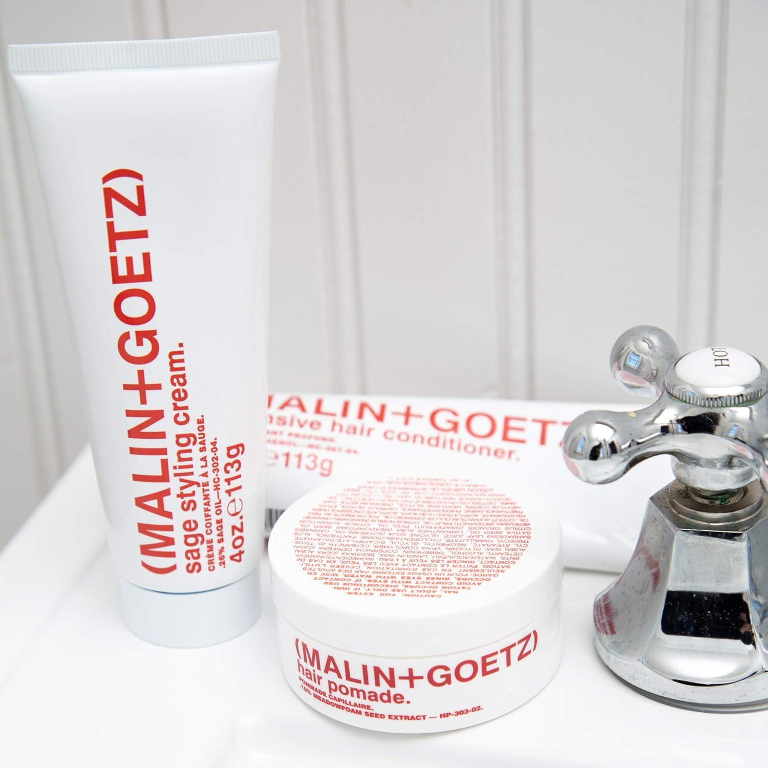 imageMalin  Goetz Sage Styling Cream Anti Frizz Hair Product For All Hair Types ampamp Textures Lightweight Frizz Control ampamp Shine Hair Styling Cream Vegan ampamp Cruelty Free4 Fl Oz Pack of 1