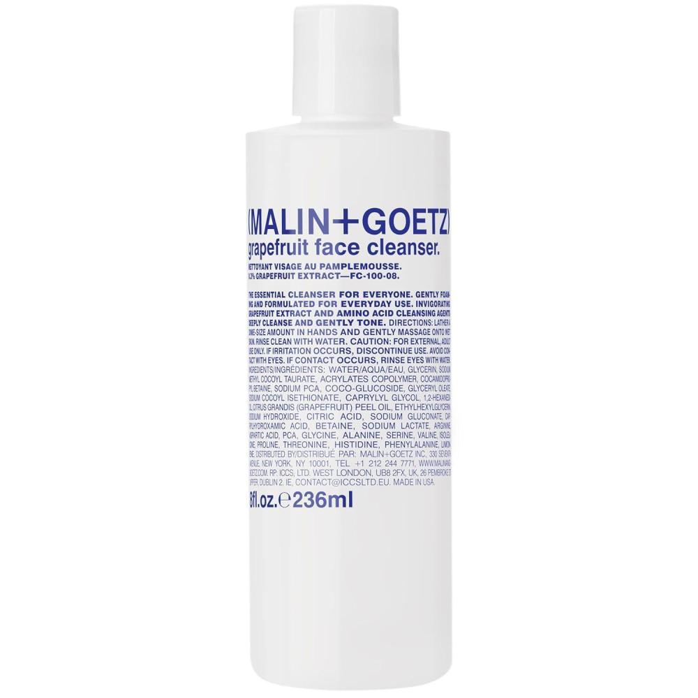 imageMalin  Goetz Grapefruit Face Cleanser 8 Fl Oz  Men ampamp Women Facial Cleanser for All Skin Types Face Wash ampamp Toner Cleansing Facial Wash Vegan ampamp Cruelty Free