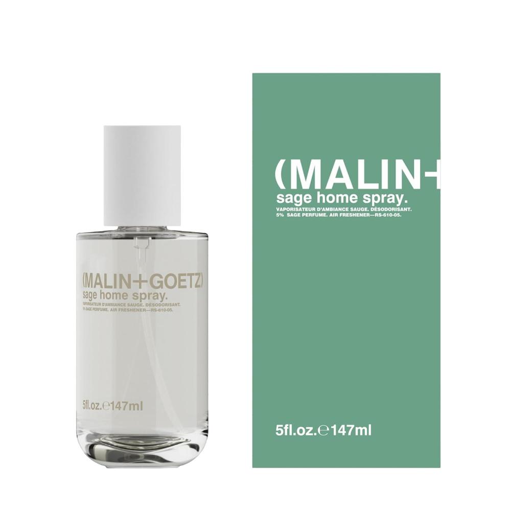 imageMalin  Goetz Sage Home Spray 5 Oz AlcoholFree Odor Absorber Natural Ingredients Use in Any Space Including Bathroom Kitchen and Living Room Air Freshener