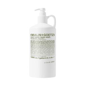 MALIN+GOETZ Hand + Body Wash – natural hydrating soap, cleansing and purifying for all skin types, prevents stripping or irritation on sensitive skin. Cruelty-free. Beauty Care(Rum)