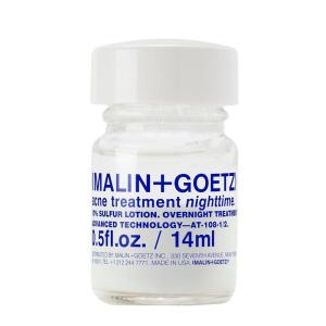 Malin + Goetz Acne Treatment Nighttime, 0.5 Fl. Oz. – Overnight Sulfur Acne Spot Treatment, Blemish Control & Scar Treatment, All Skin Types, Vegan & Cruelty Free