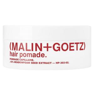 Malin + Goetz Hair Pomade, 2 oz. — Men & Women Hair Styling Product for All Hair Types or Textures, Lightweight All Day Hold, Natural Fragrance & Color, Cruelty-Free & Vegan. 2 fl oz