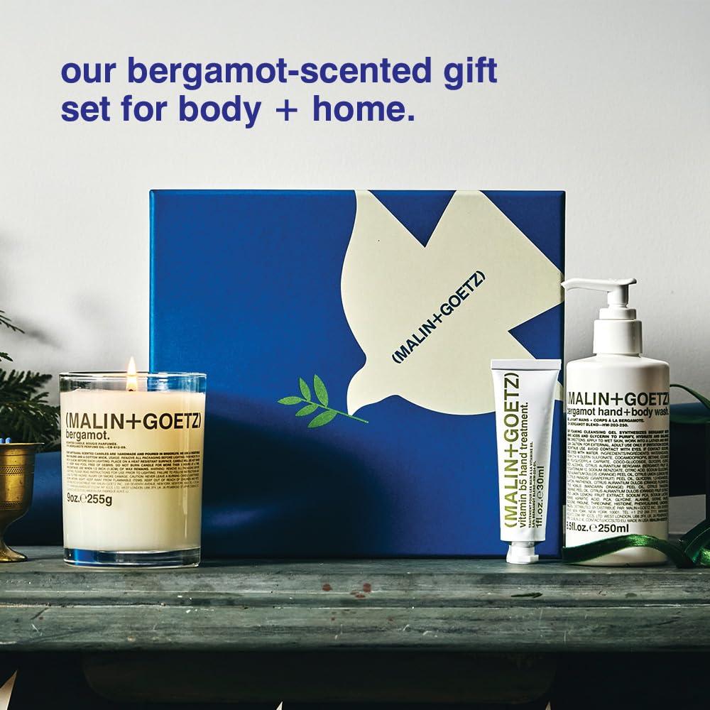 imageMALINGOETZ Bergamot HandBody Wash Vitamin B5 Hand Treatment Scented Candle the bright side