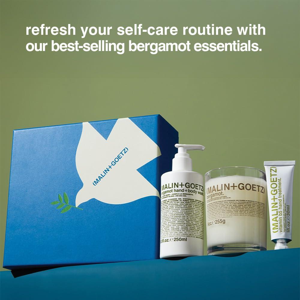 imageMALINGOETZ Bergamot HandBody Wash Vitamin B5 Hand Treatment Scented Candle the bright side
