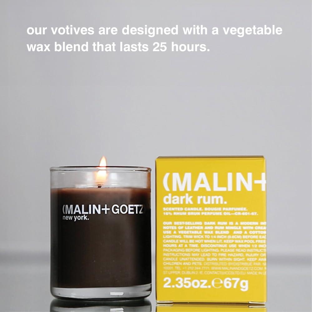 imageMALINGOETZ Rum Eau de Parfum Candle Set Luxury Fragrance Vegan CrueltyFree thats the spirit dark rum