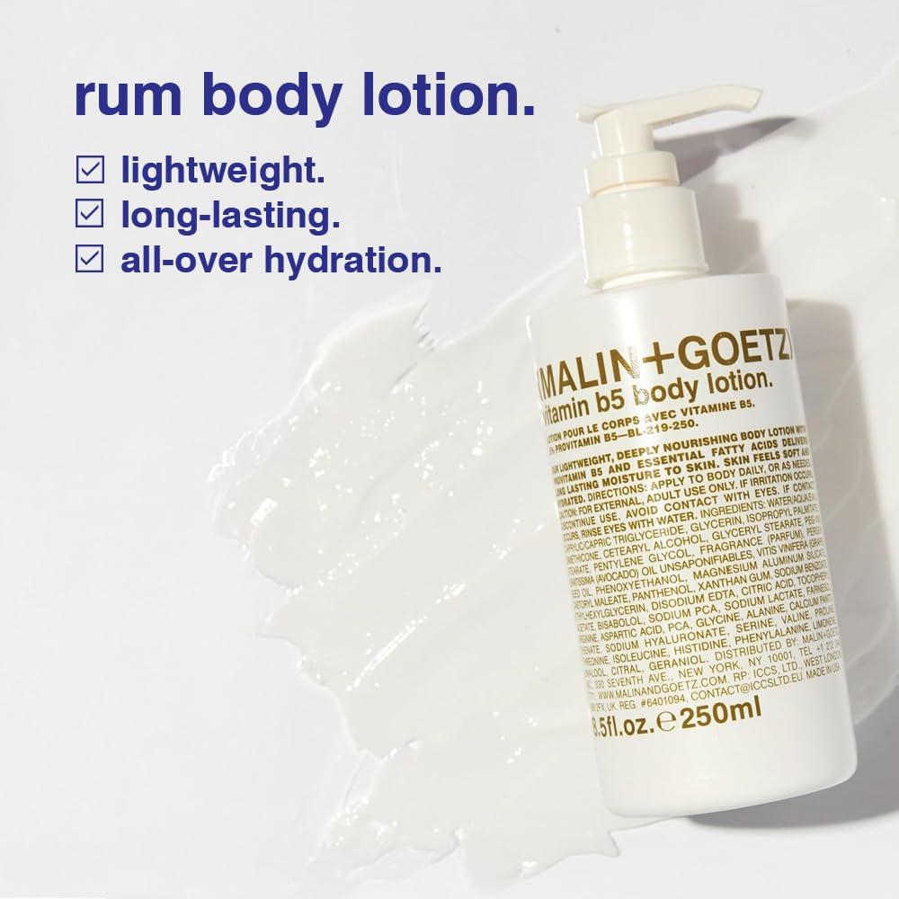 imageMALINGOETZ Rum HandBody Wash ampamp Lotion Hydrating Set CrueltyFree make it a double