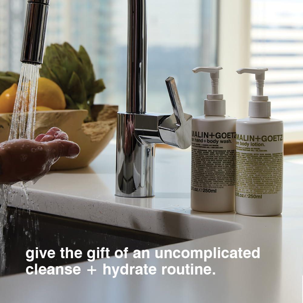 imageMALINGOETZ Rum HandBody Wash ampamp Lotion Hydrating Set CrueltyFree make it a double