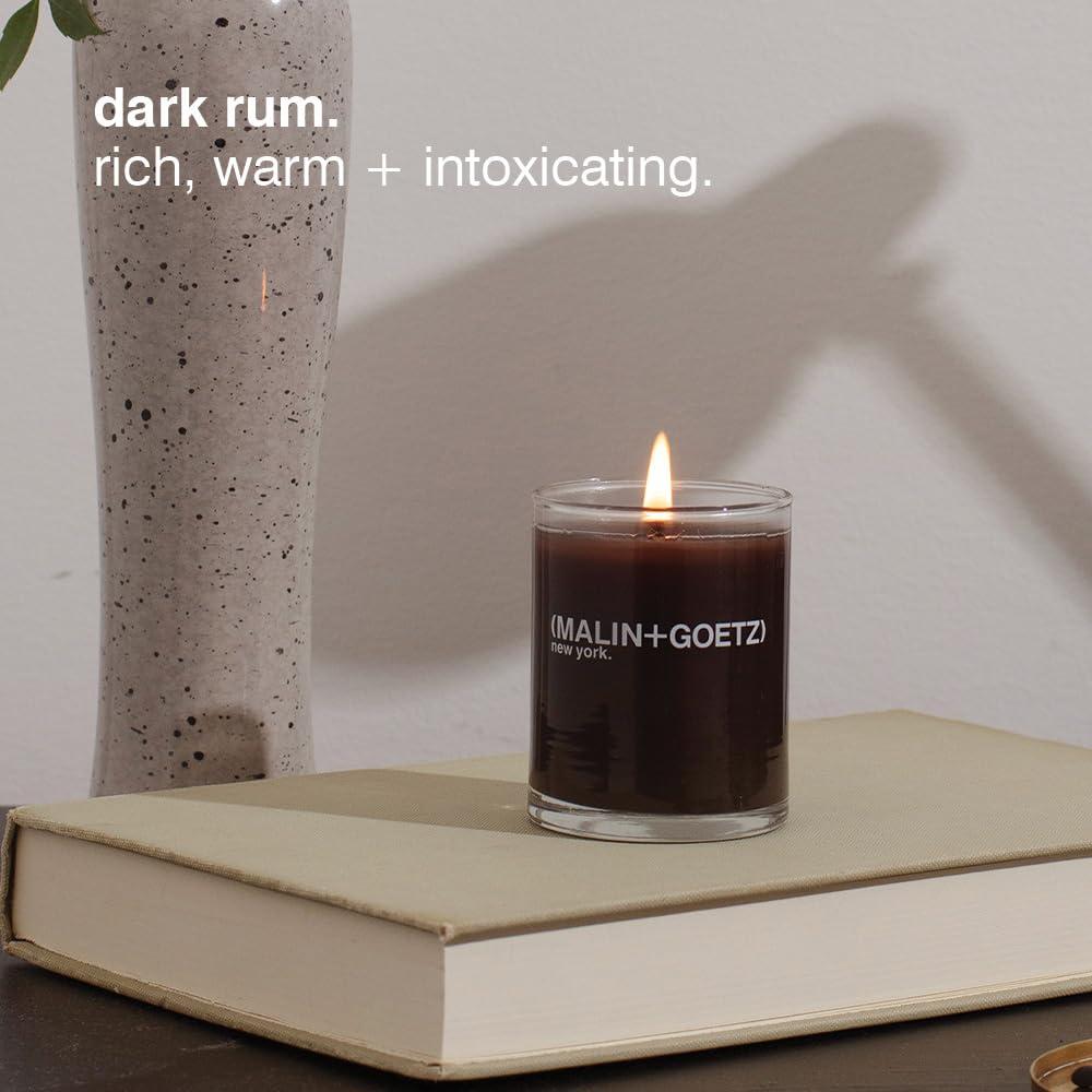 imageMalinGoetz Scented Candle Set HandPoured Soy Wax with Unique Fragrance Blends CleanBurning Vegan ampamp CrueltyFree Bergamot Strawberry Rum ampamp Leather Scent The Mood Votive Set