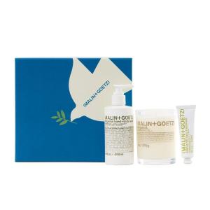 MALIN+GOETZ Bergamot Hand+Body Wash, Vitamin B5 Hand Treatment, Scented Candle | the bright side