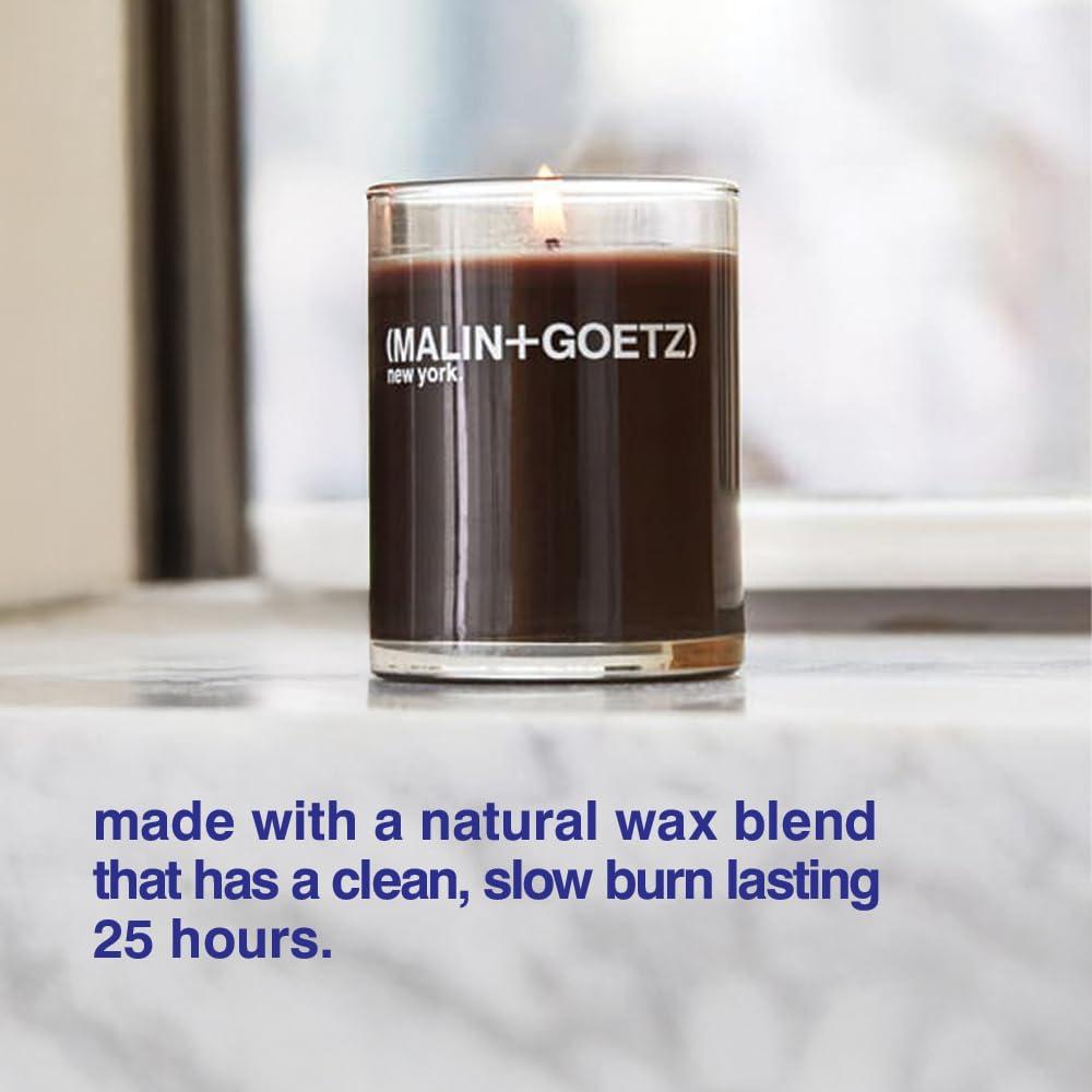 imageMALINGOETZ Leather Perfume Oil Scented Candle Set Vegan ampamp CrueltyFree notes of nostalgia