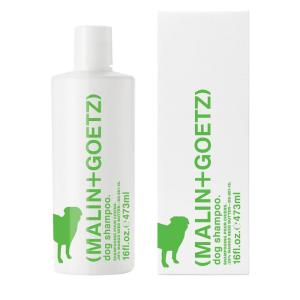 MALIN+GOETZ Dog Shampoo Gentle Cleansing Dog Wash for Sensitive Skin | Hydrating Deodorizing Pet Shampoo for Dogs | Puppy Shampoo Non Toxic Hypoallergenic Coat Softening Shine Boost | 16 Fl oz