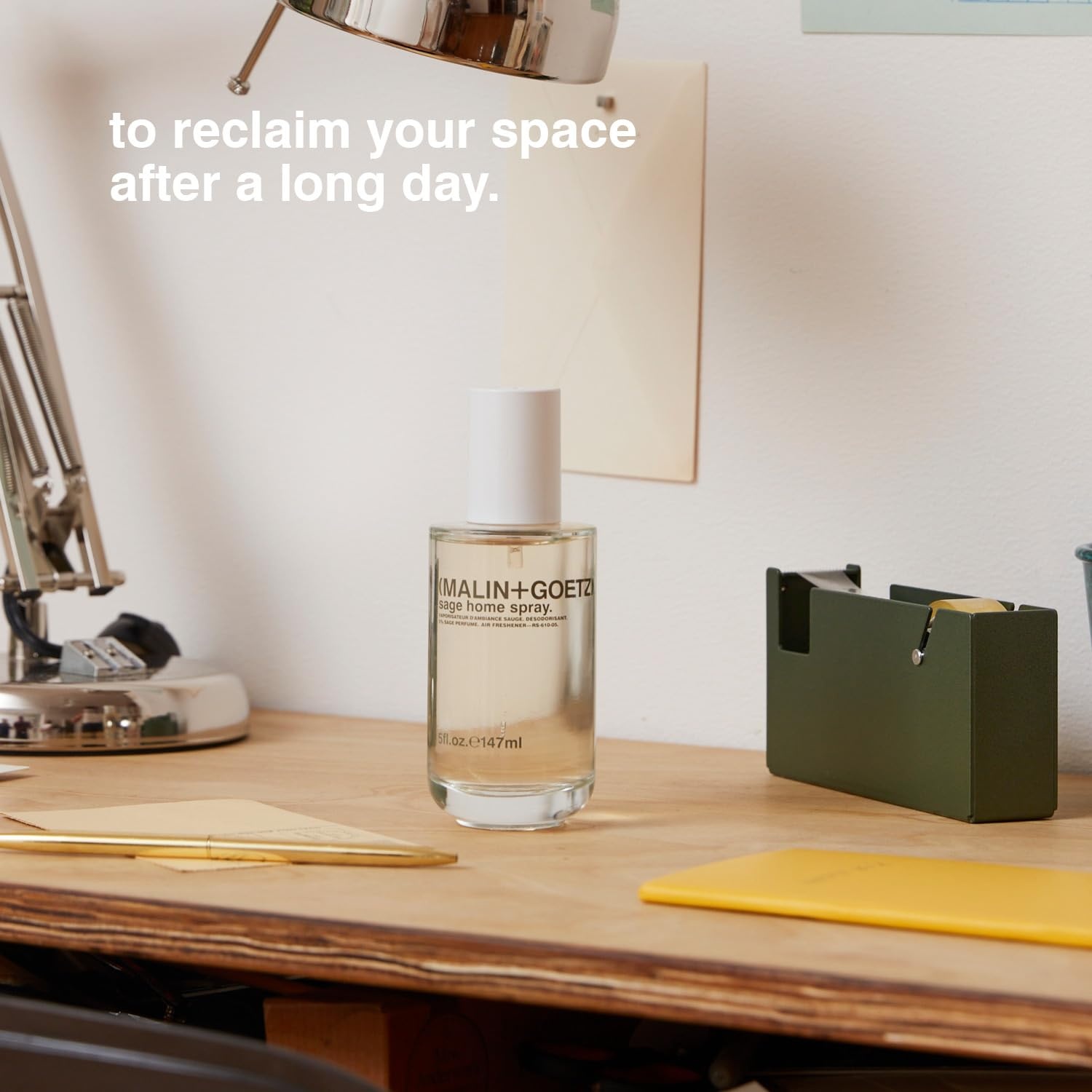 image:imageMALINGOETZ Home Spray 5 Oz AlcoholFree Odor Absorber Natural Ingredients Use in Any Space Including Bathroom Kitchen and Living Room Air FreshenerSage