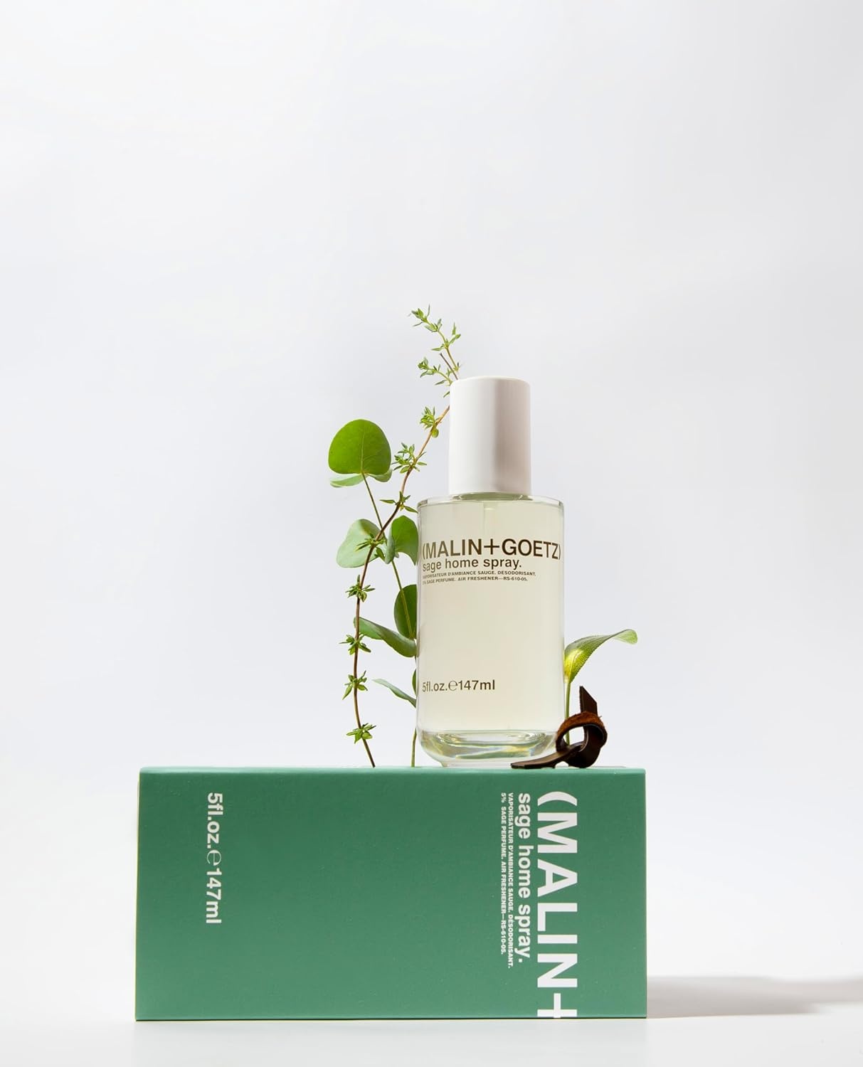 image:imageMALINGOETZ Home Spray 5 Oz AlcoholFree Odor Absorber Natural Ingredients Use in Any Space Including Bathroom Kitchen and Living Room Air FreshenerSage