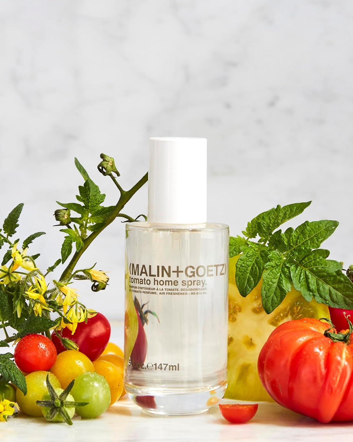 image:imageMALINGOETZ Home Spray 5 Oz AlcoholFree Odor Absorber Natural Ingredients Use in Any Space Including Bathroom Kitchen and Living Room Air FreshenerTomato
